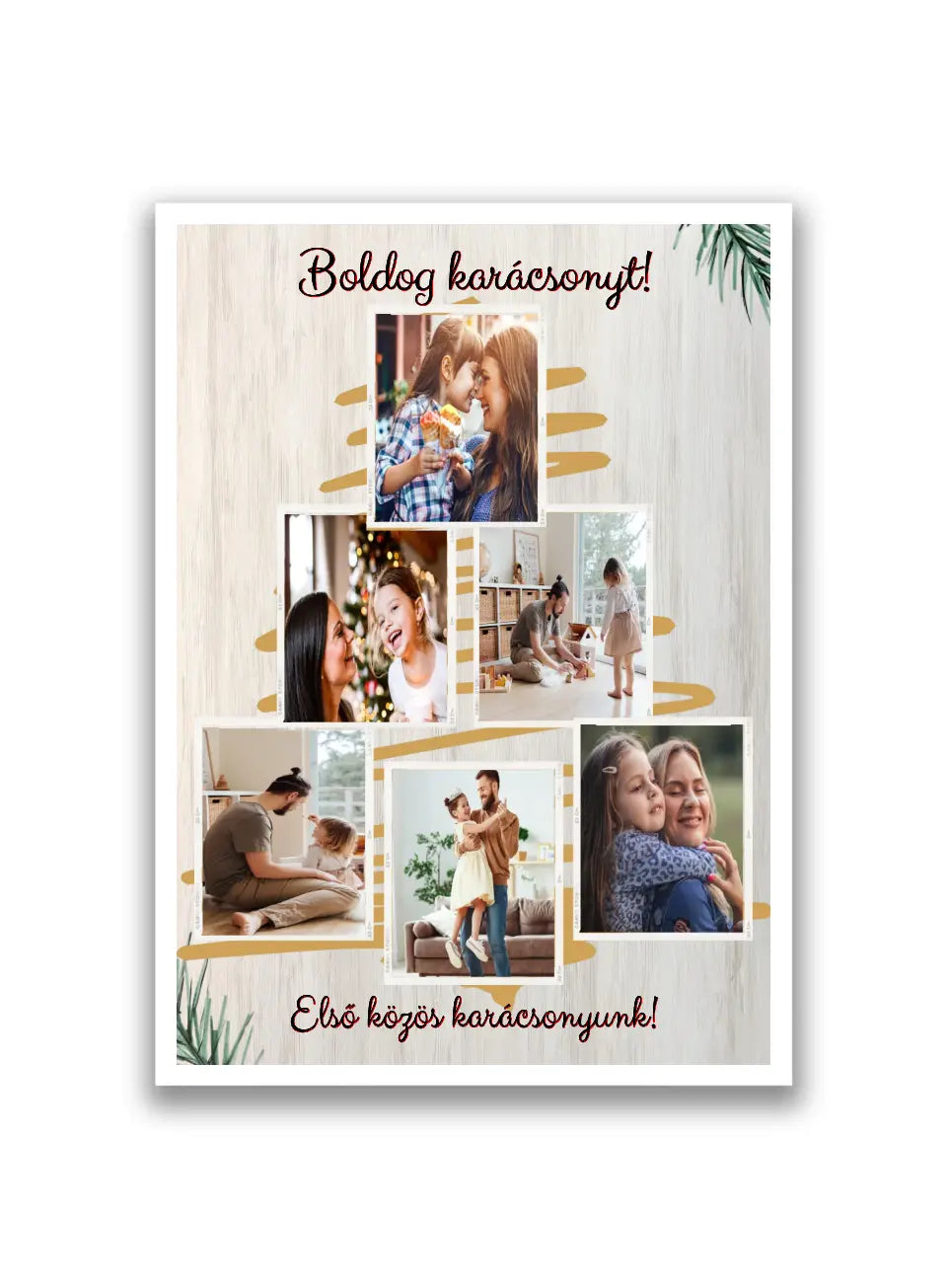 Karácsonyi kollázs 6 képpel