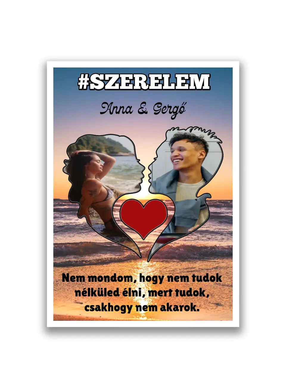 Páros fotókollázs 2 képpel
