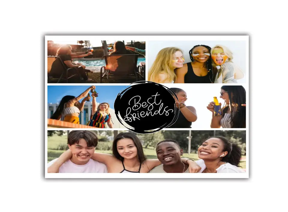 Best friends fotókollázs 5 képpel