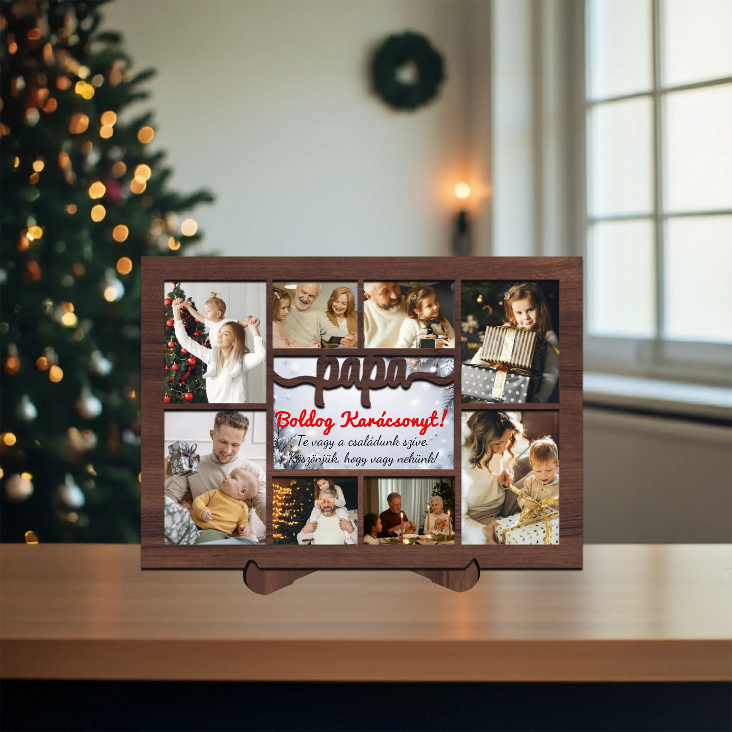 Karácsonyi asztali dísz