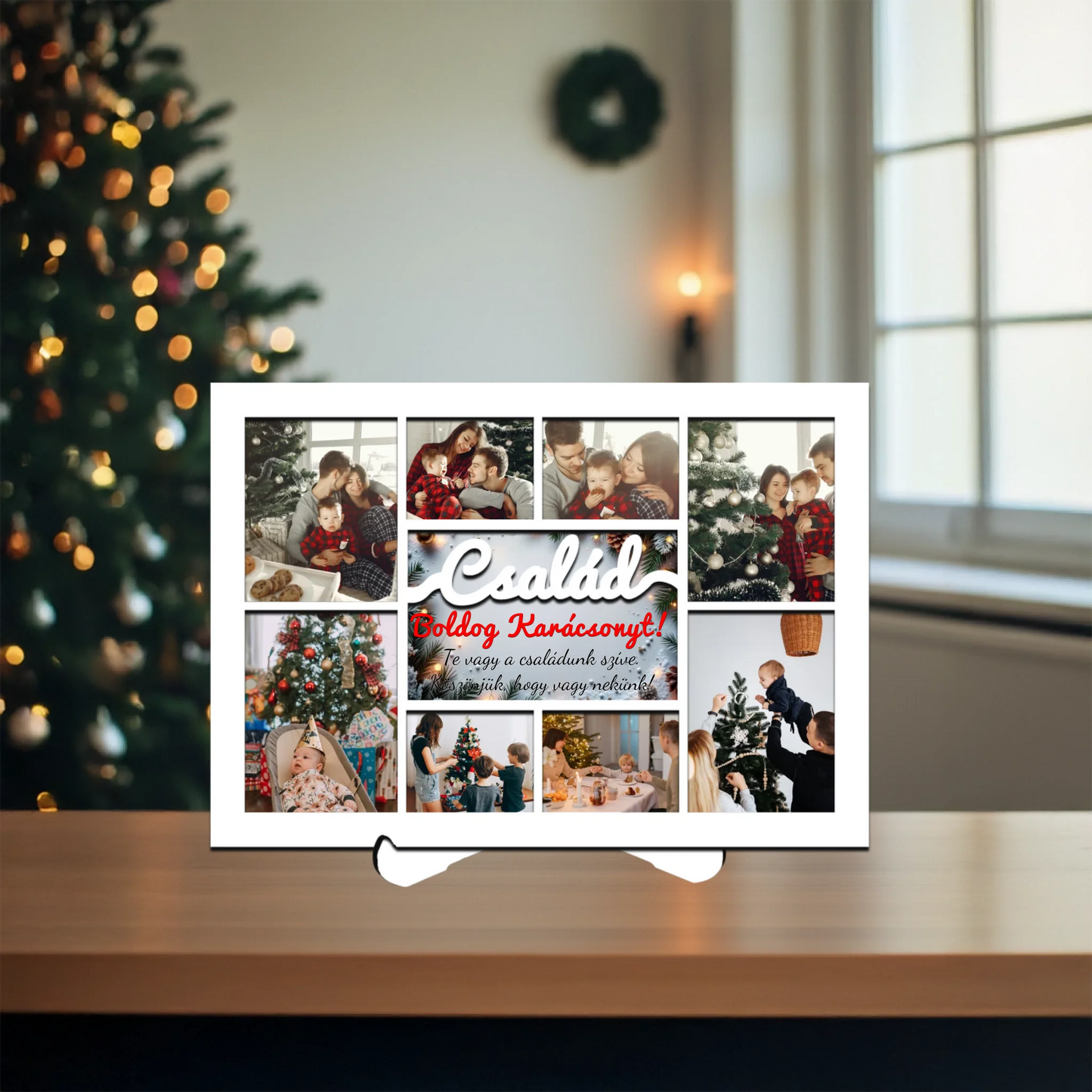 Karácsonyi asztali dísz