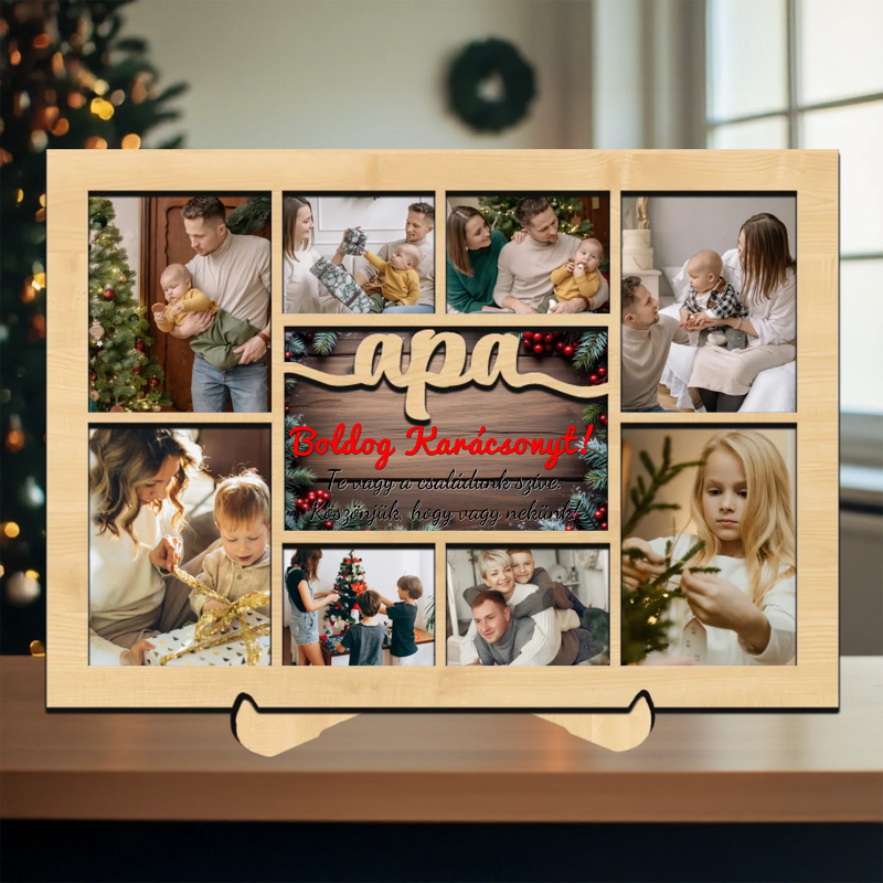 Karácsonyi asztali dísz