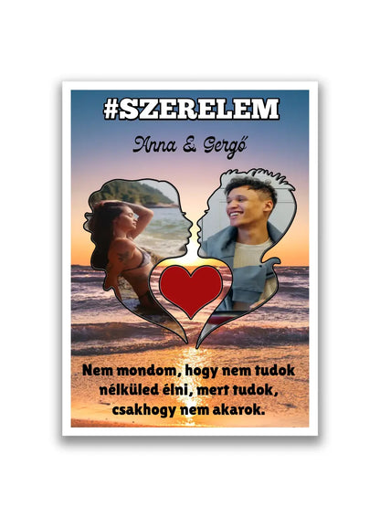 Páros fotókollázs 2 képpel