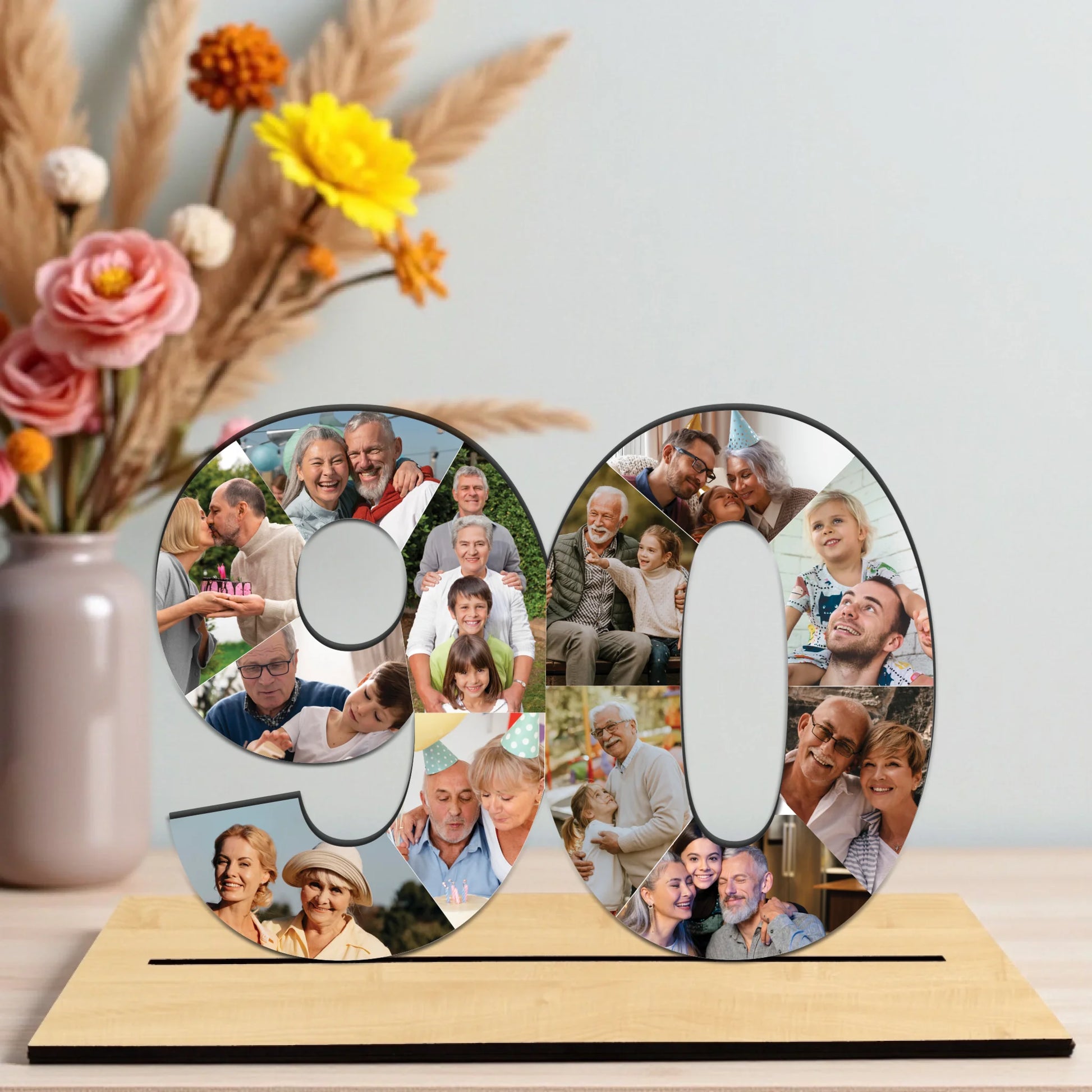 Születésnapi juhar asztali dísz