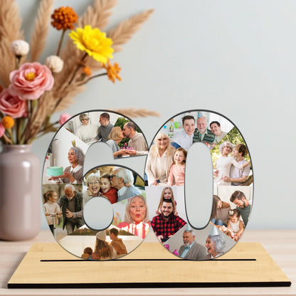 Születésnapi juhar asztali dísz