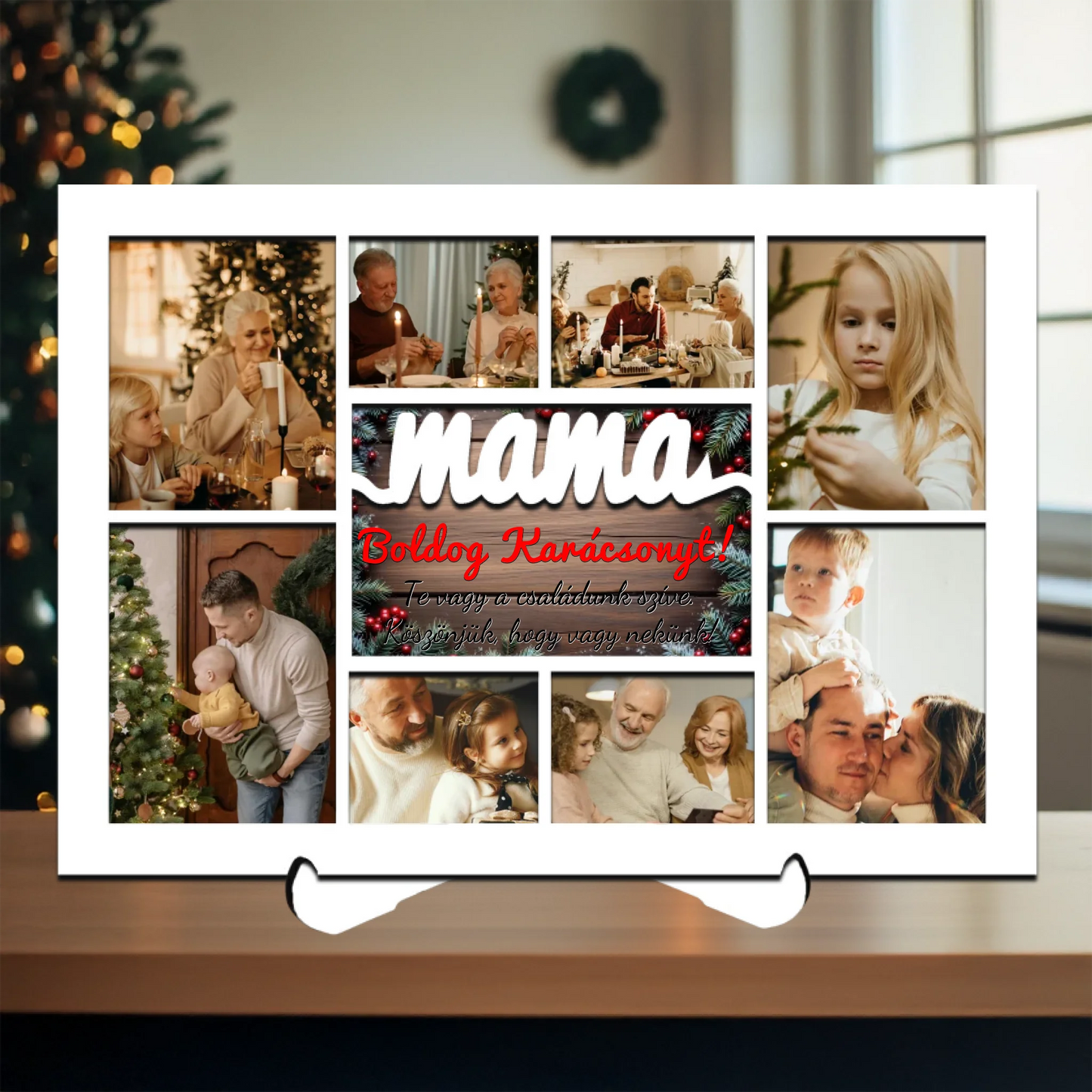 Karácsonyi asztali dísz