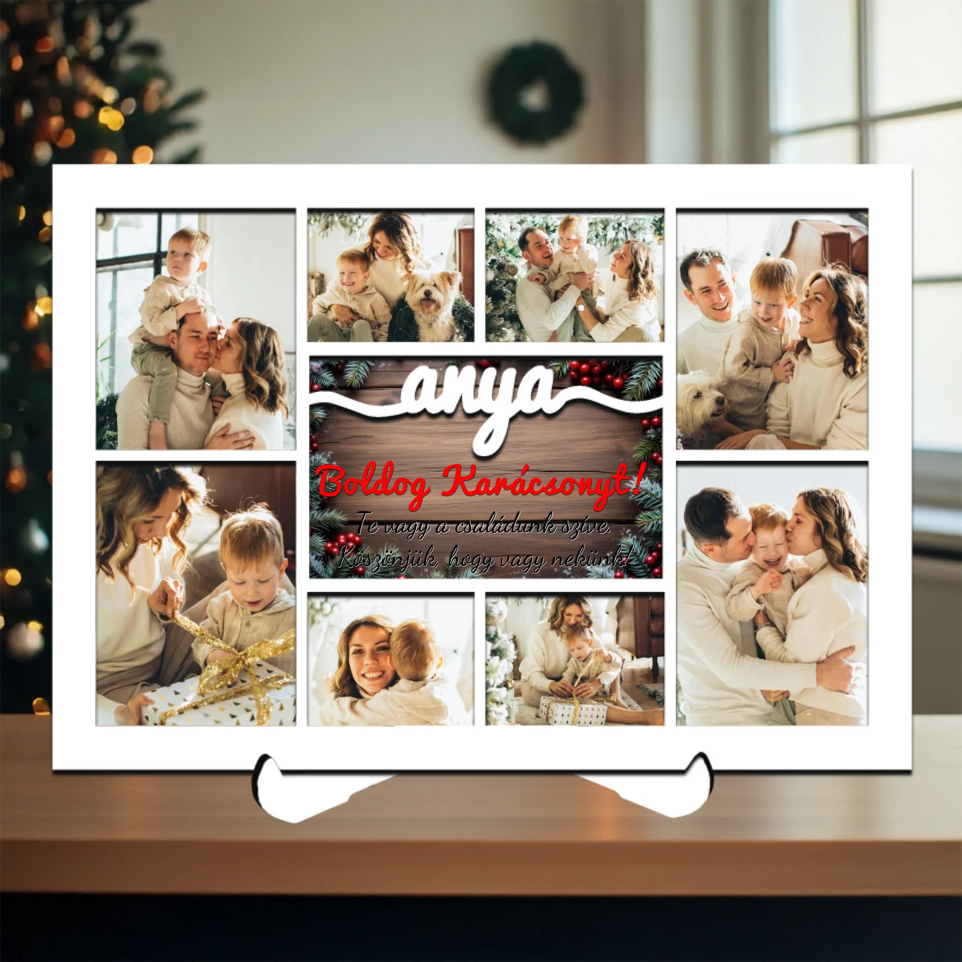 Karácsonyi asztali dísz