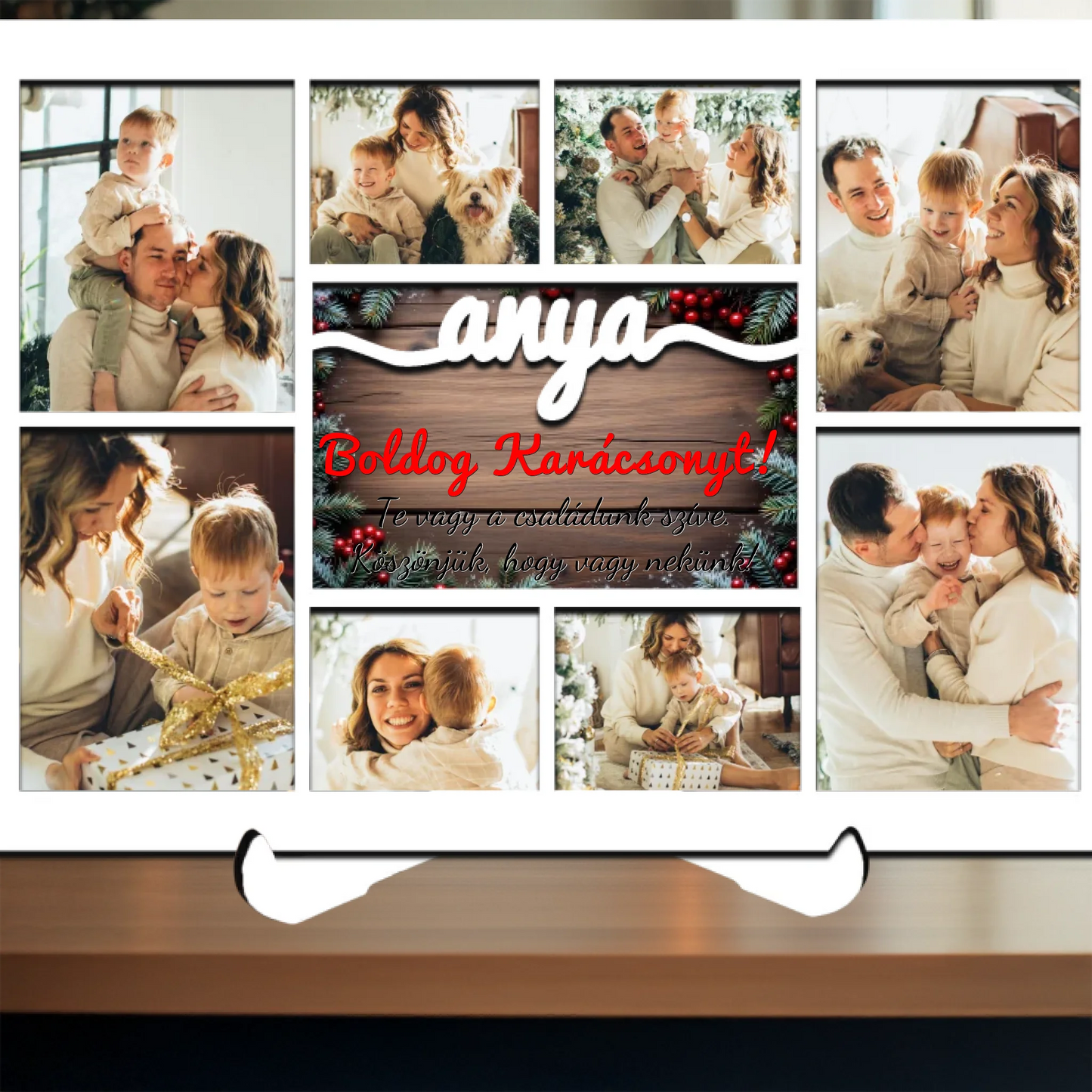 Karácsonyi asztali dísz