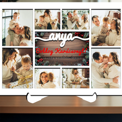 Karácsonyi asztali dísz