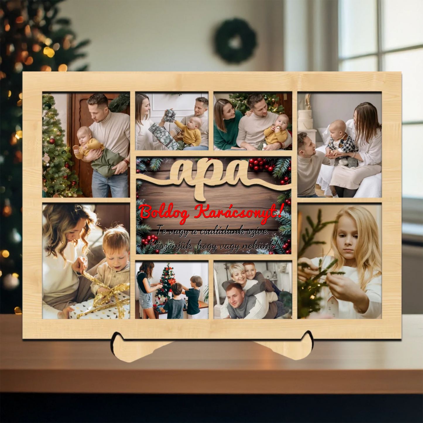 Karácsonyi asztali dísz