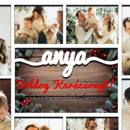 Karácsonyi asztali dísz