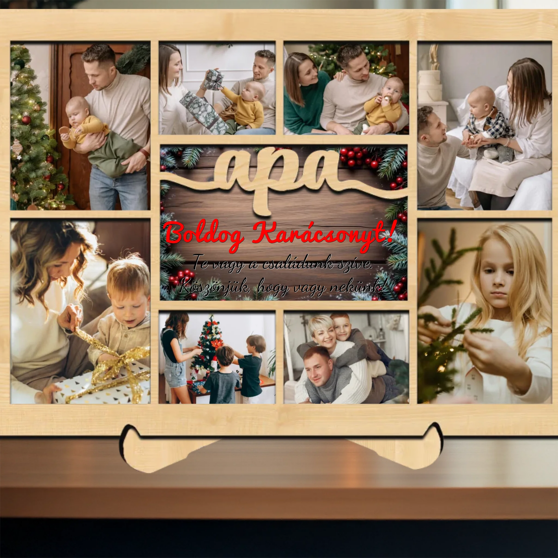 Karácsonyi asztali dísz