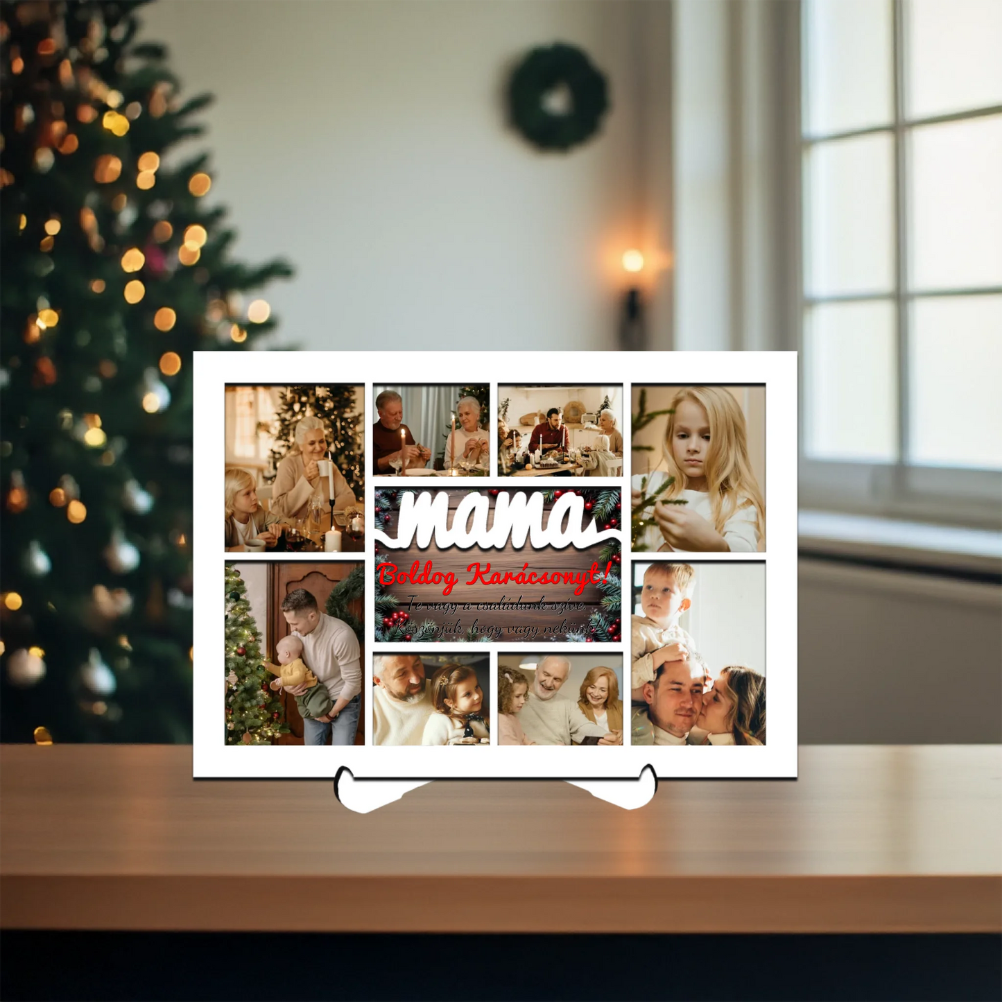 Karácsonyi asztali dísz