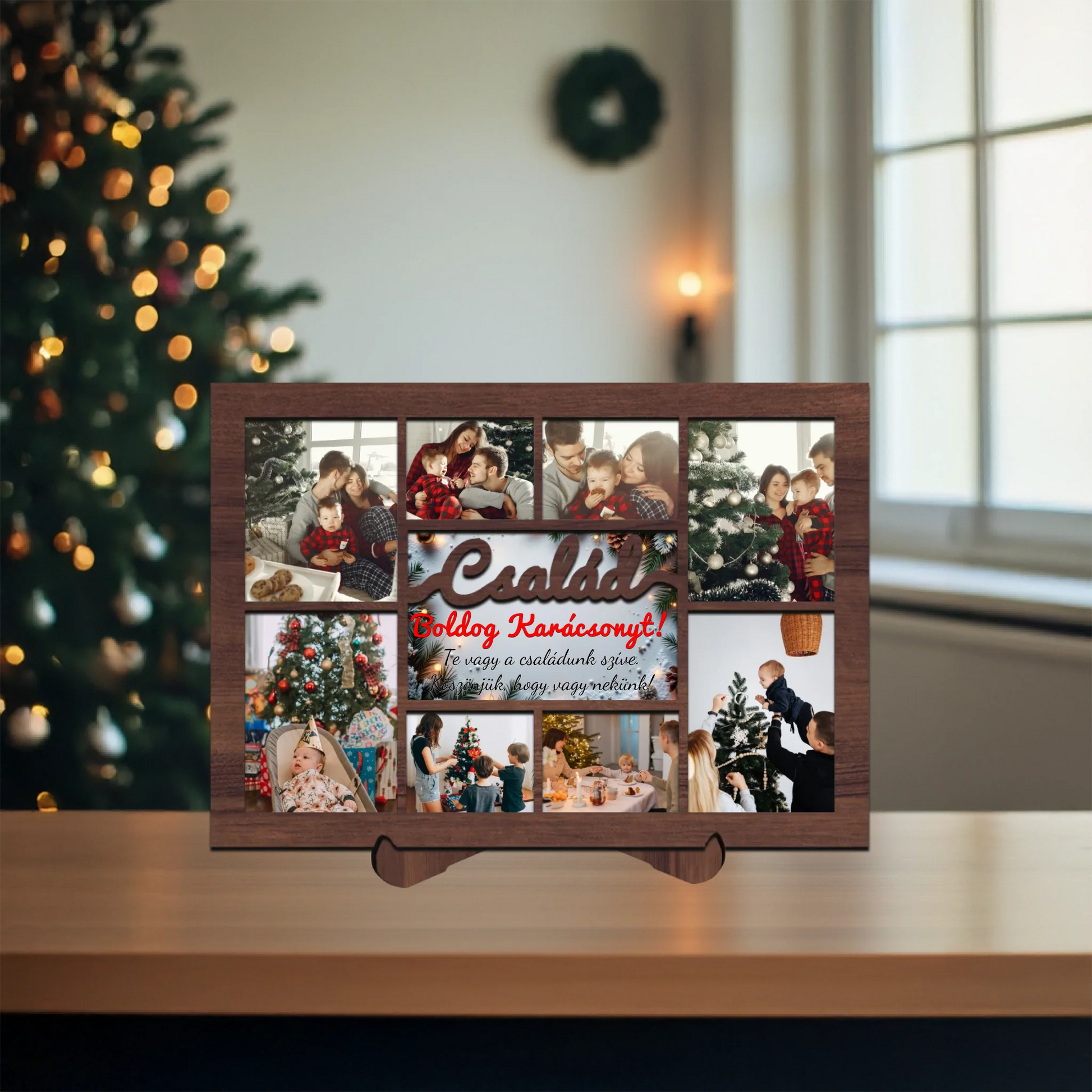 Karácsonyi asztali dísz