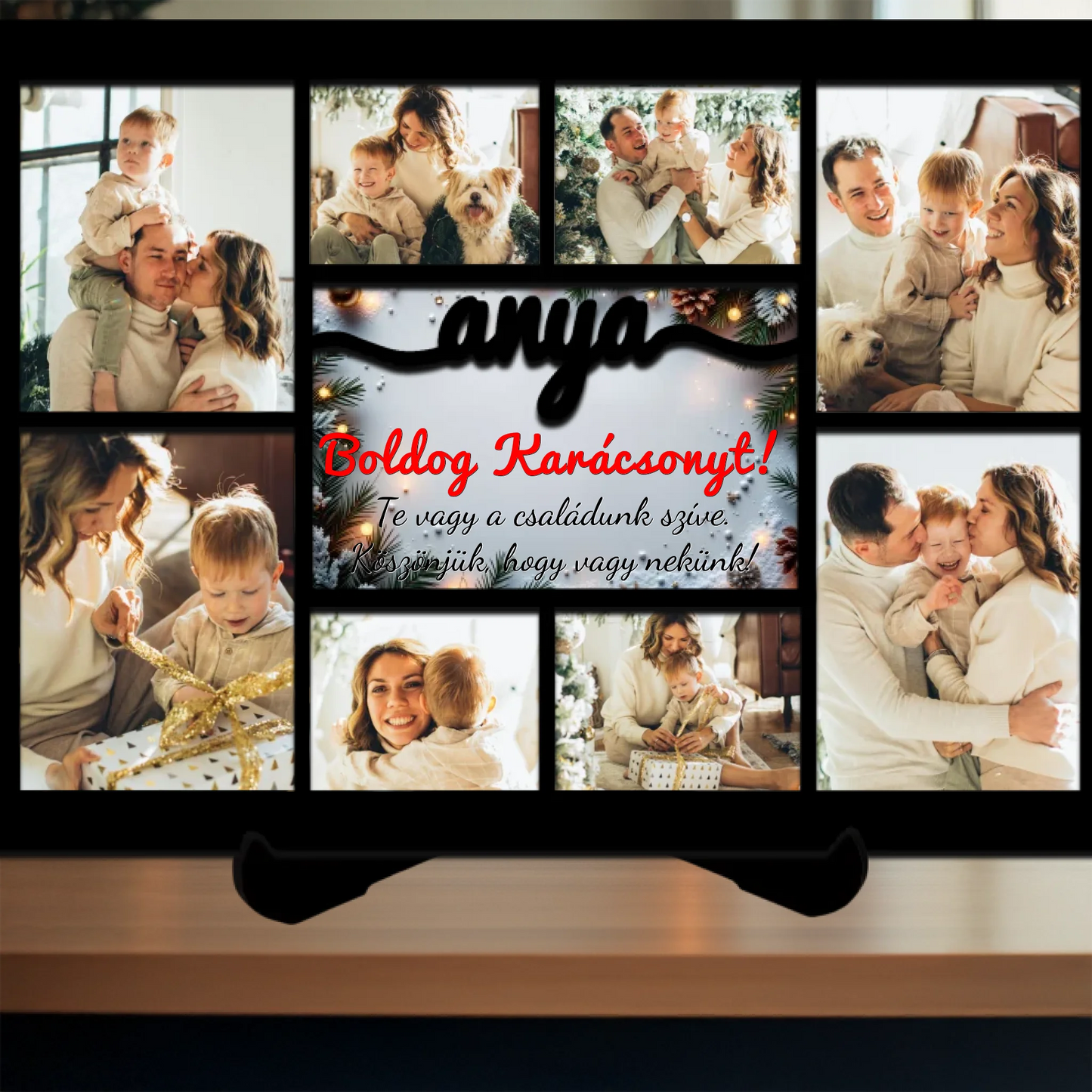 Karácsonyi asztali dísz