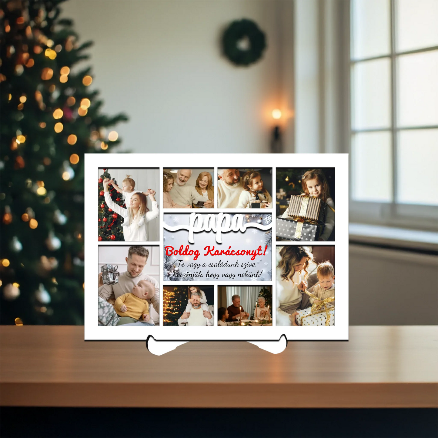 Karácsonyi asztali dísz