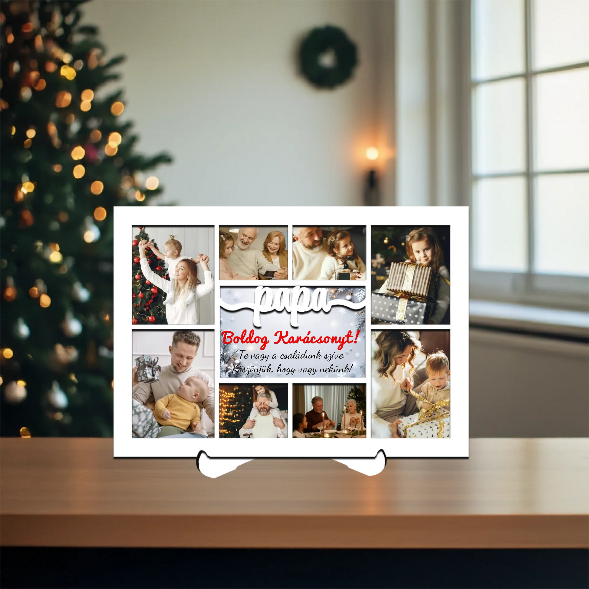 Karácsonyi asztali dísz