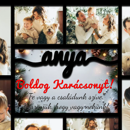 Karácsonyi asztali dísz