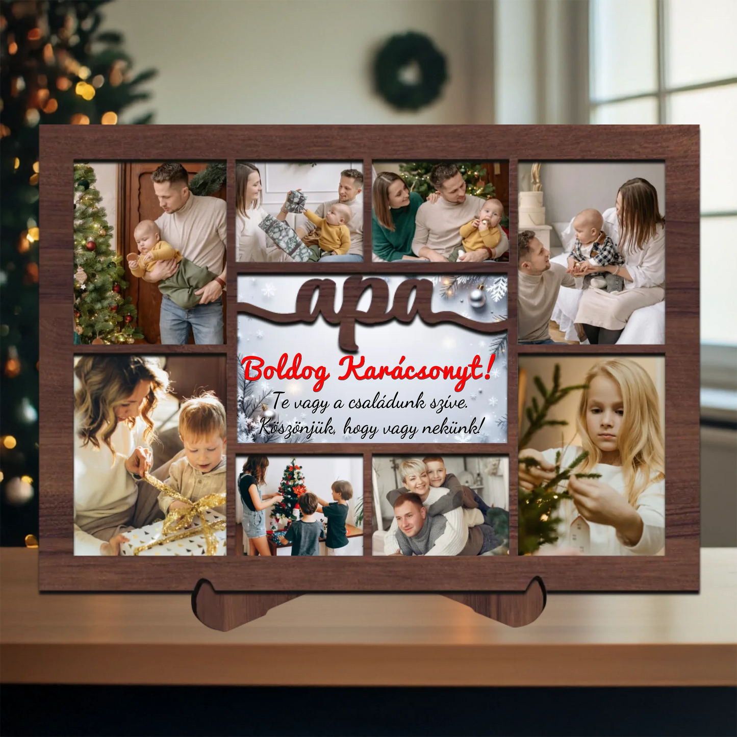 Karácsonyi asztali dísz