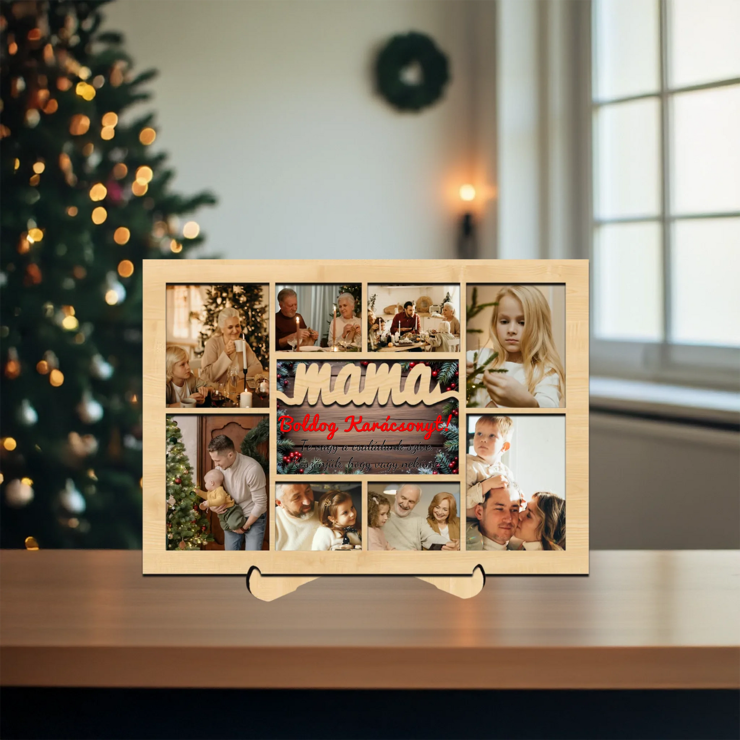 Karácsonyi asztali dísz