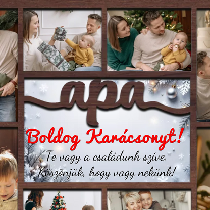 Karácsonyi asztali dísz