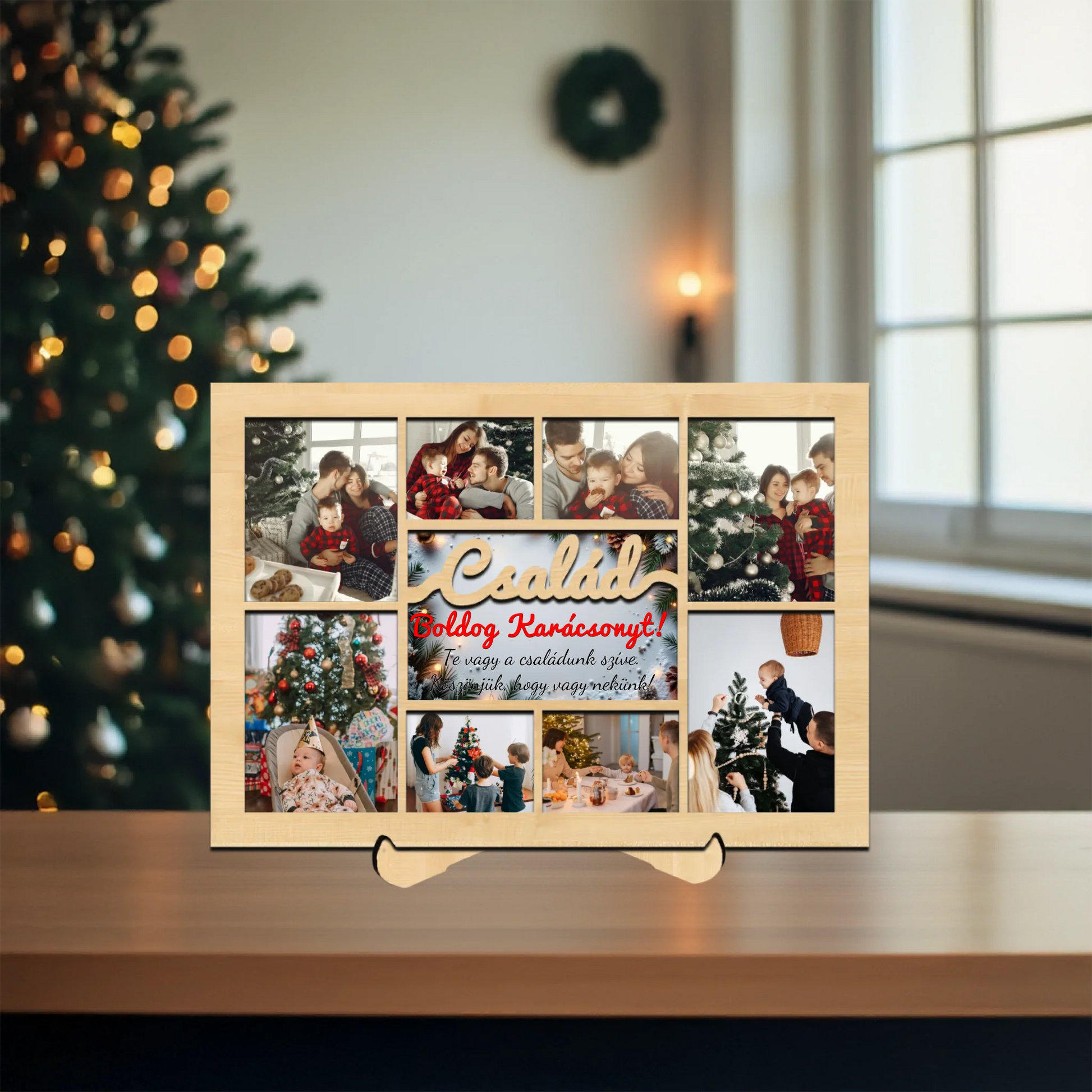 Karácsonyi asztali dísz