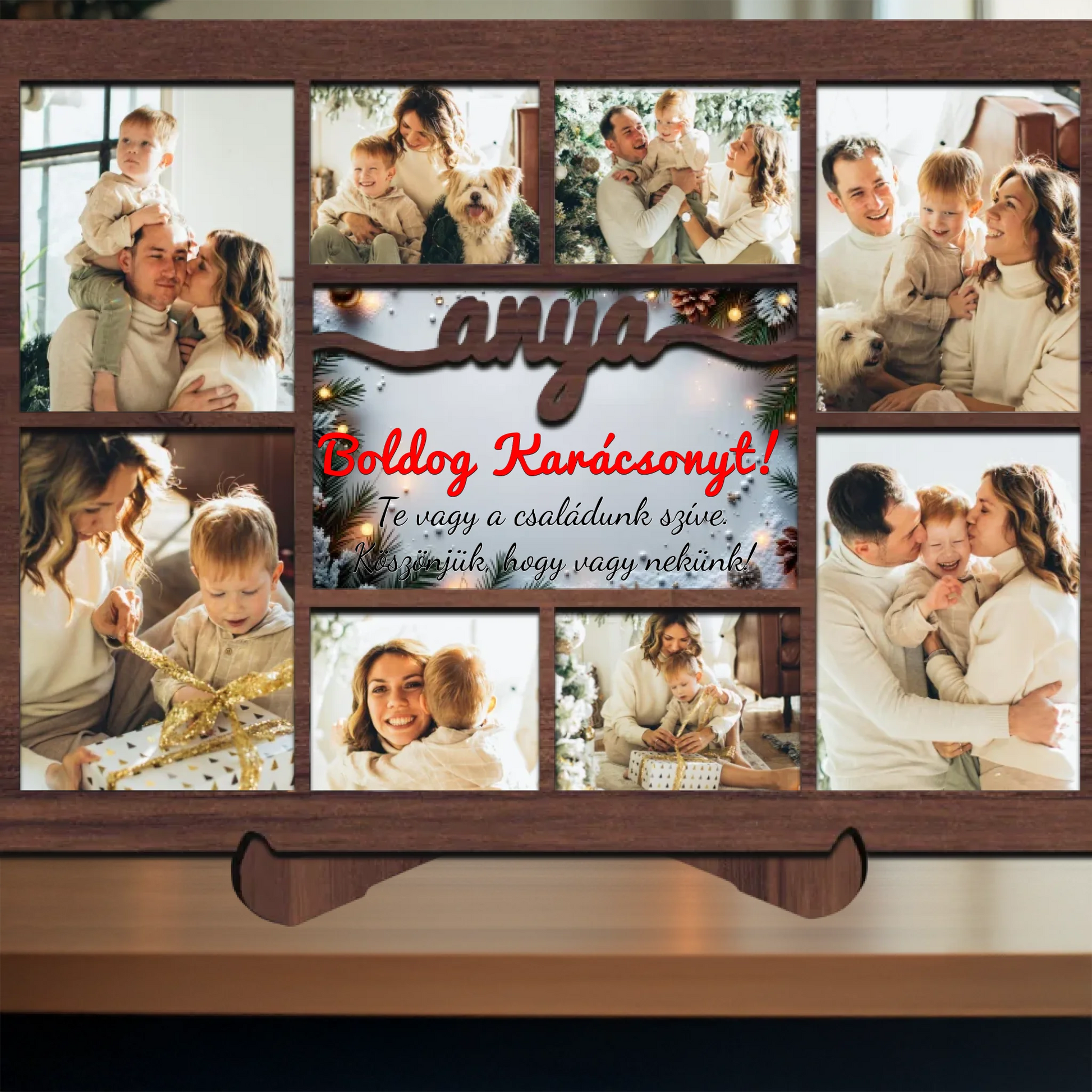 Karácsonyi asztali dísz