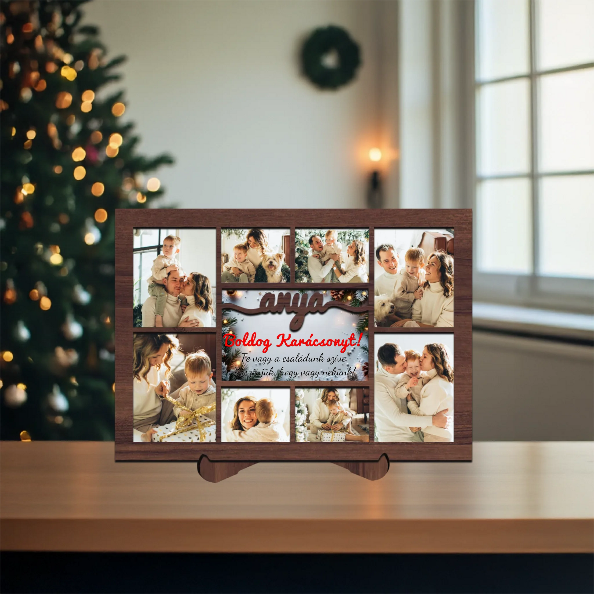 Karácsonyi asztali dísz