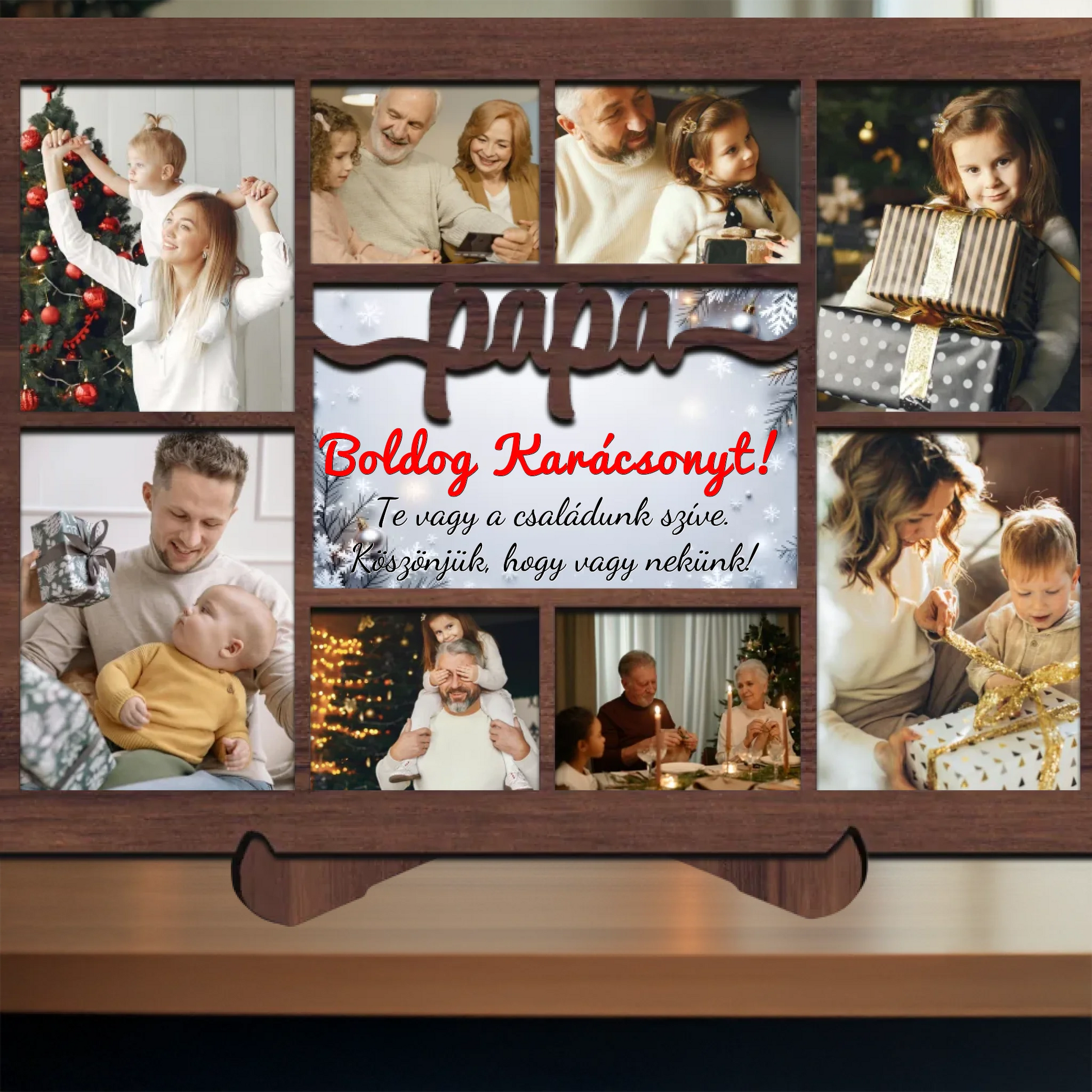 Karácsonyi asztali dísz