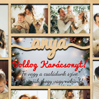 Karácsonyi asztali dísz