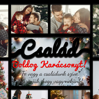 Karácsonyi asztali dísz