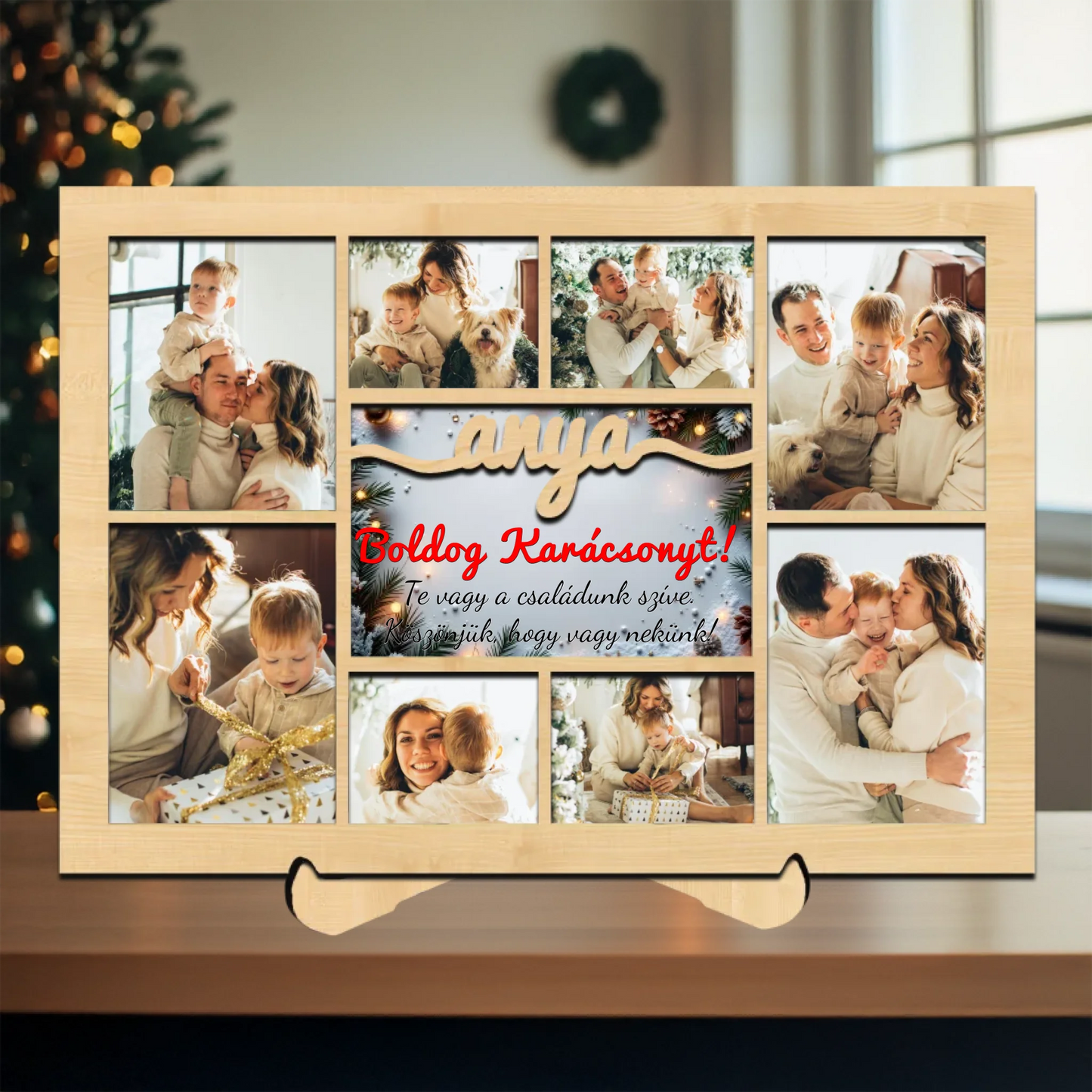 Karácsonyi asztali dísz