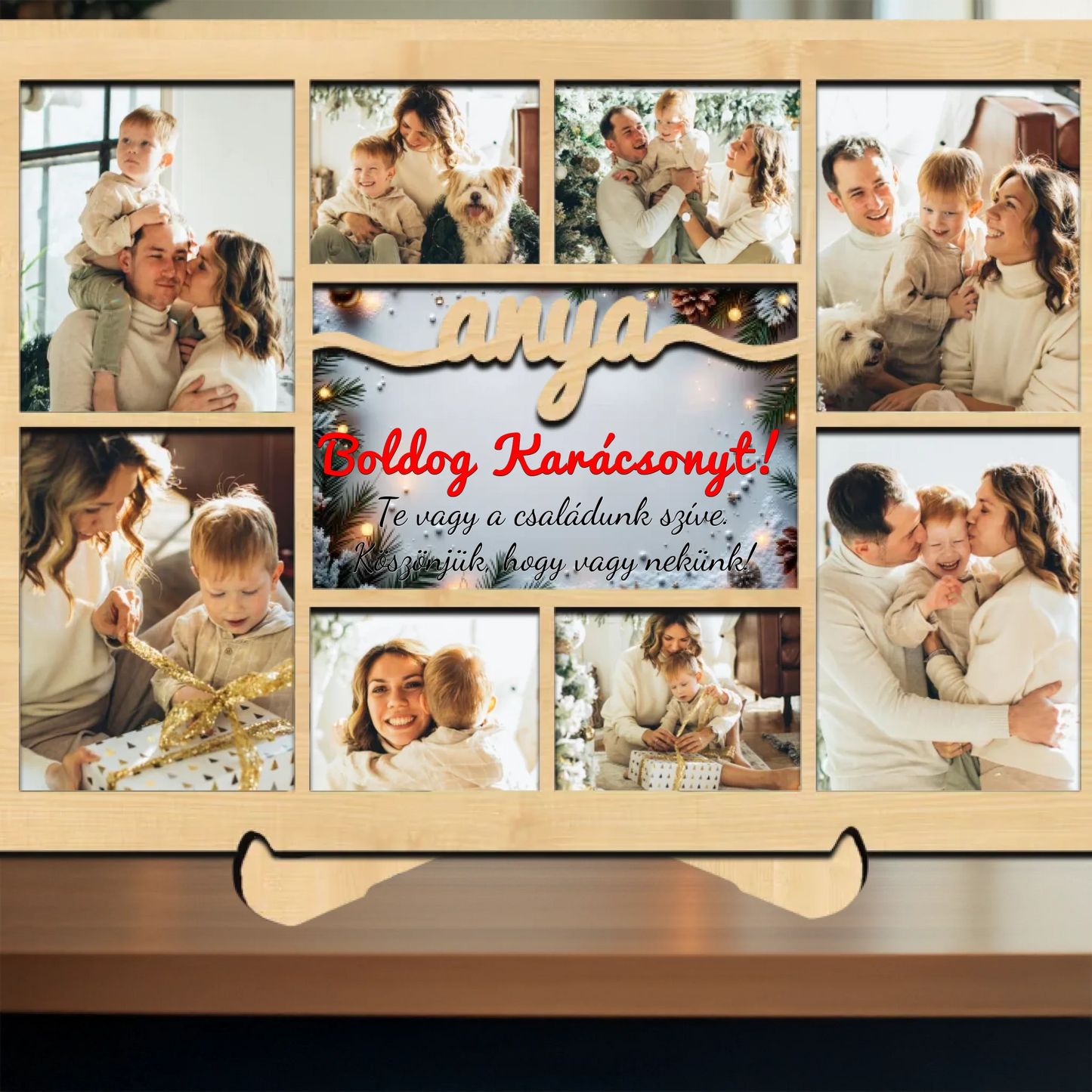 Karácsonyi asztali dísz