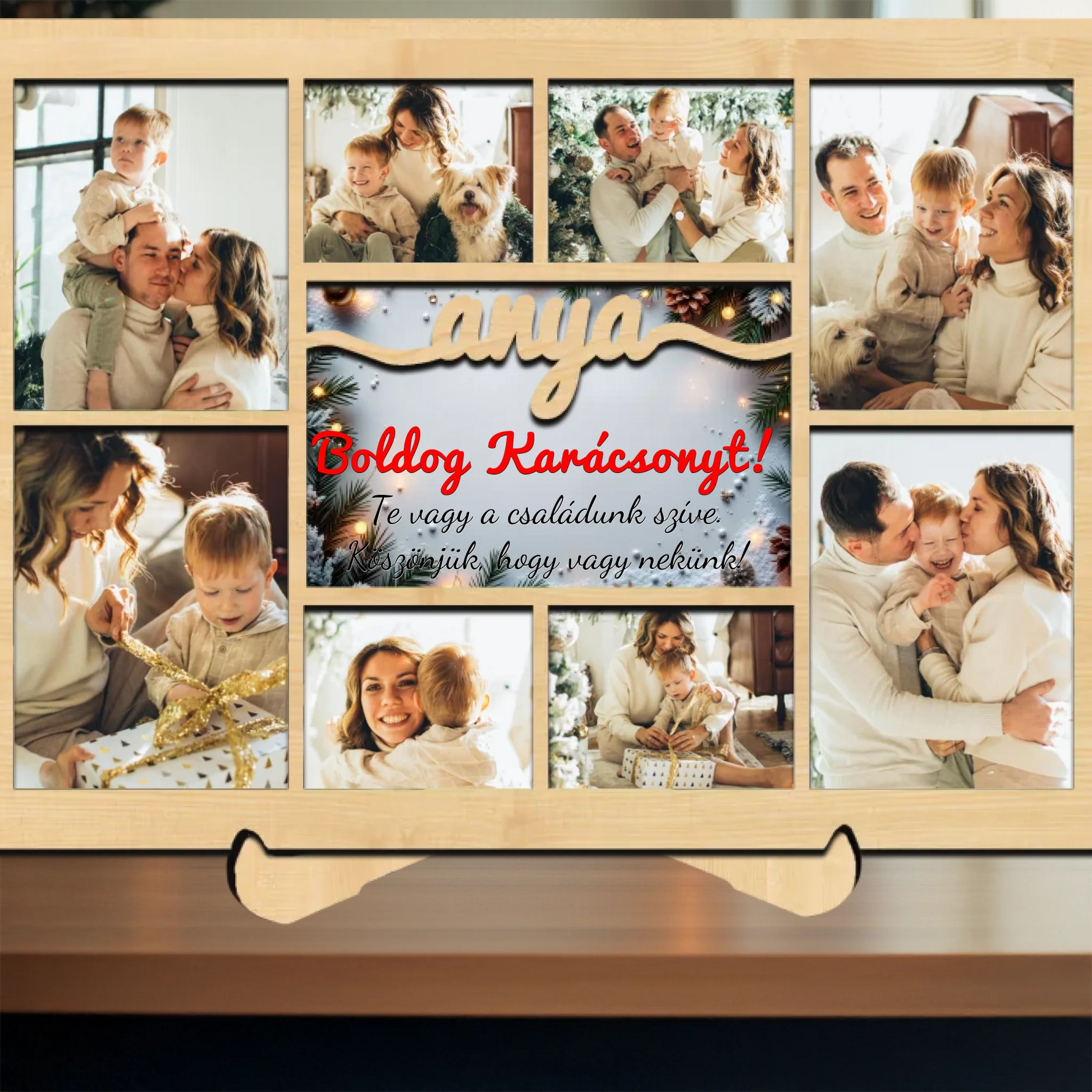 Karácsonyi asztali dísz