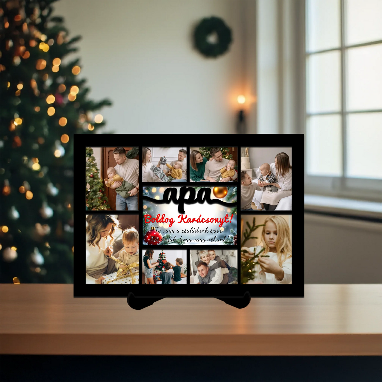 Karácsonyi asztali dísz