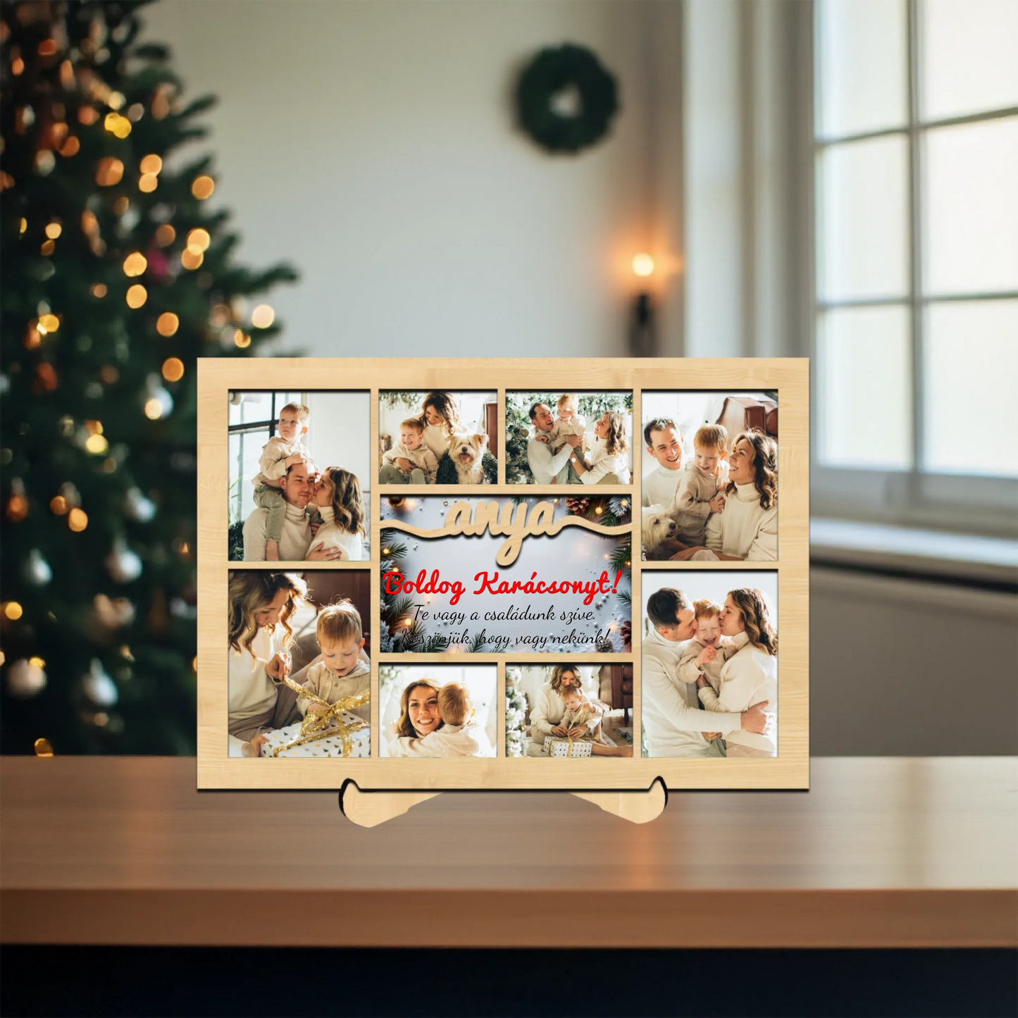 Karácsonyi asztali dísz