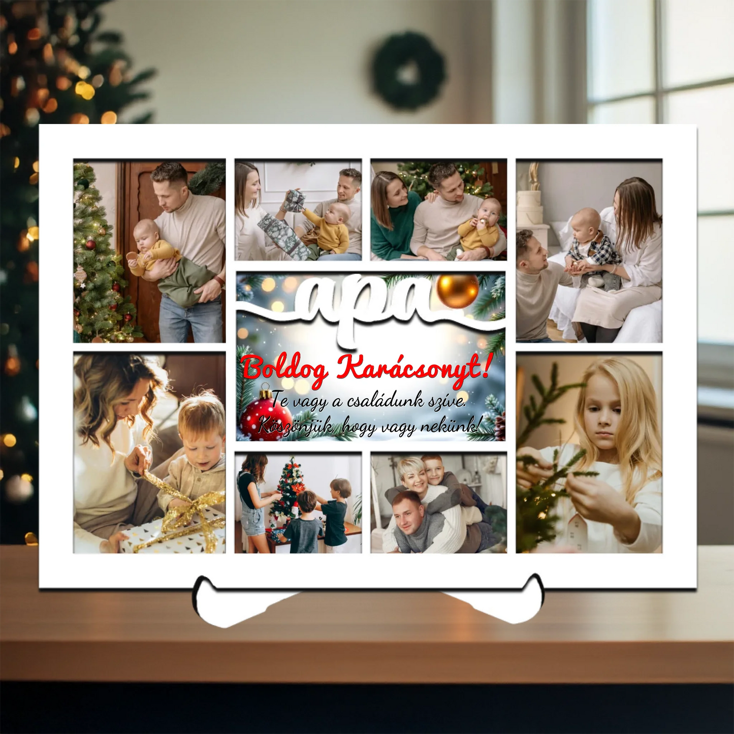 Karácsonyi asztali dísz