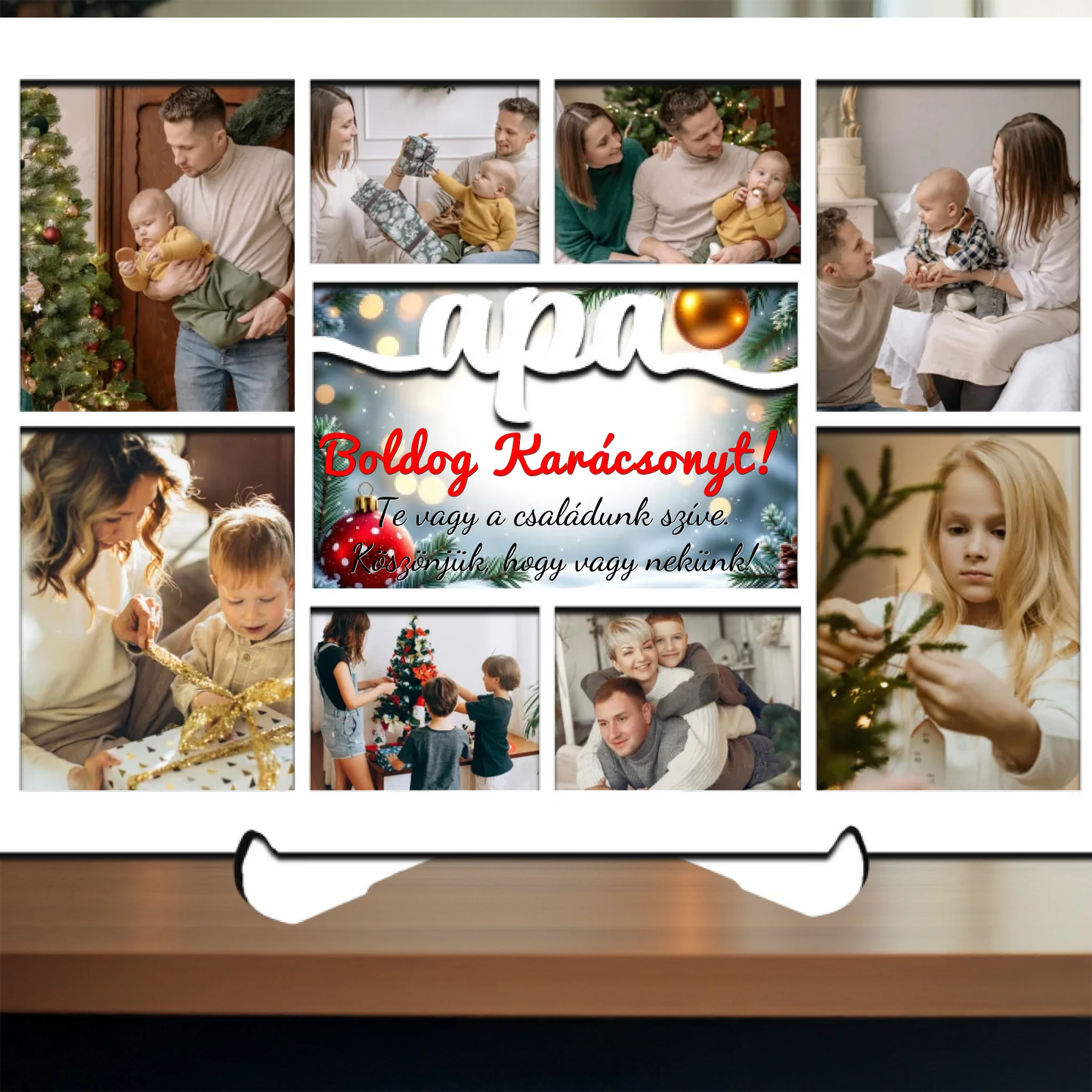 Karácsonyi asztali dísz