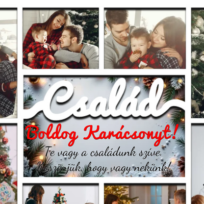 Karácsonyi asztali dísz