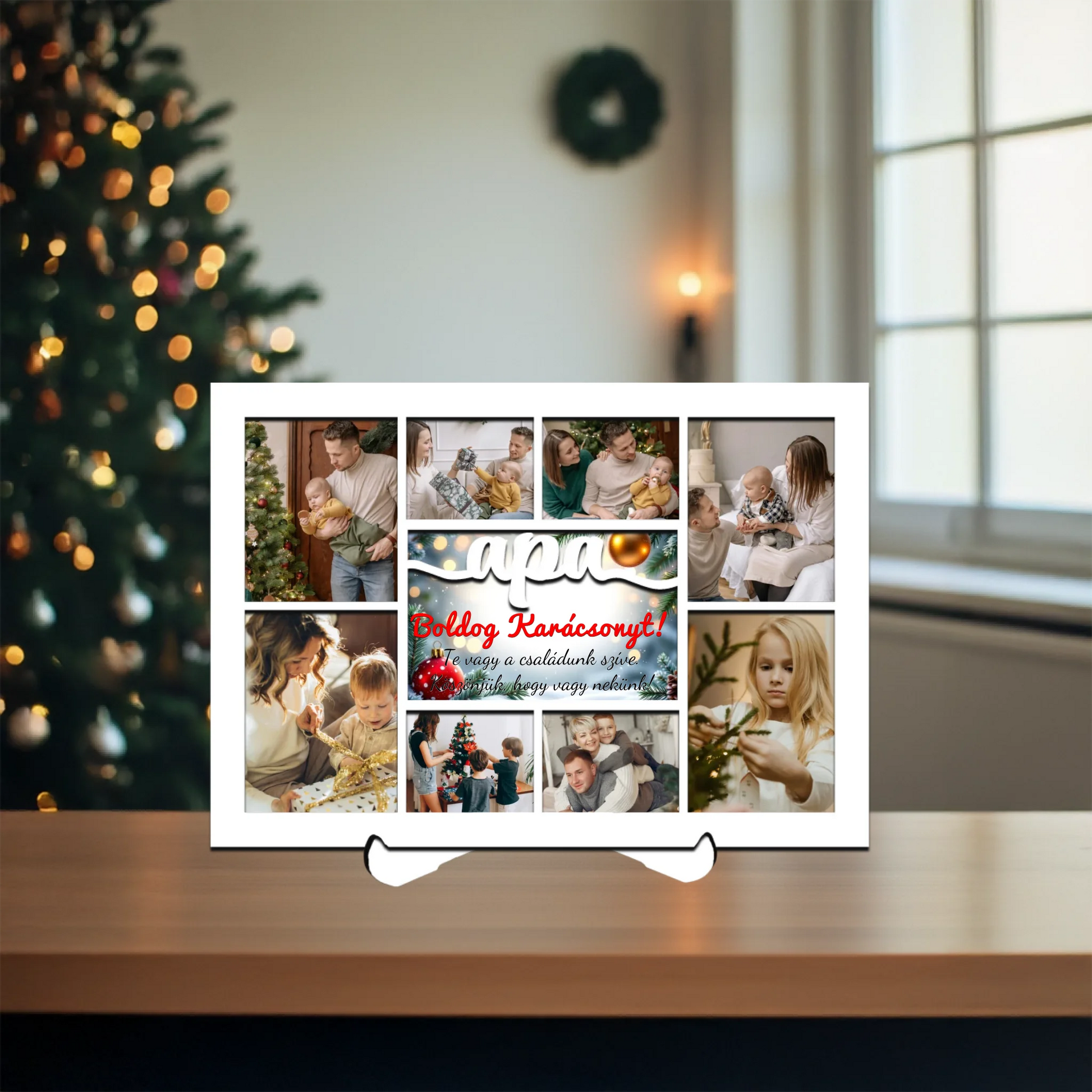 Karácsonyi asztali dísz