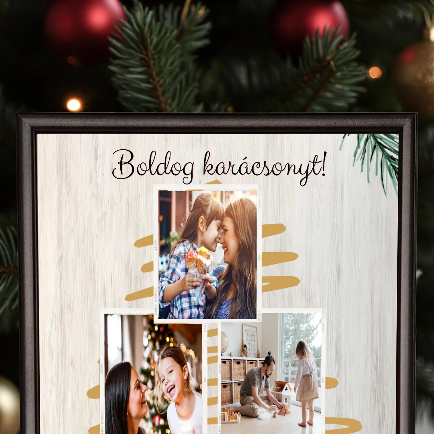 Karácsonyi fekete nagyon nagyit