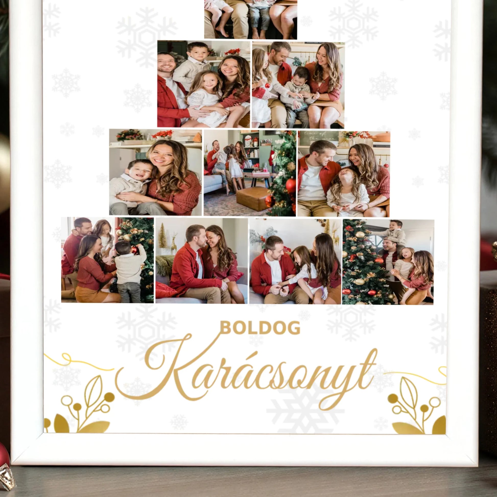 fehér keret karácsonyi  nagyon nagyit  alul