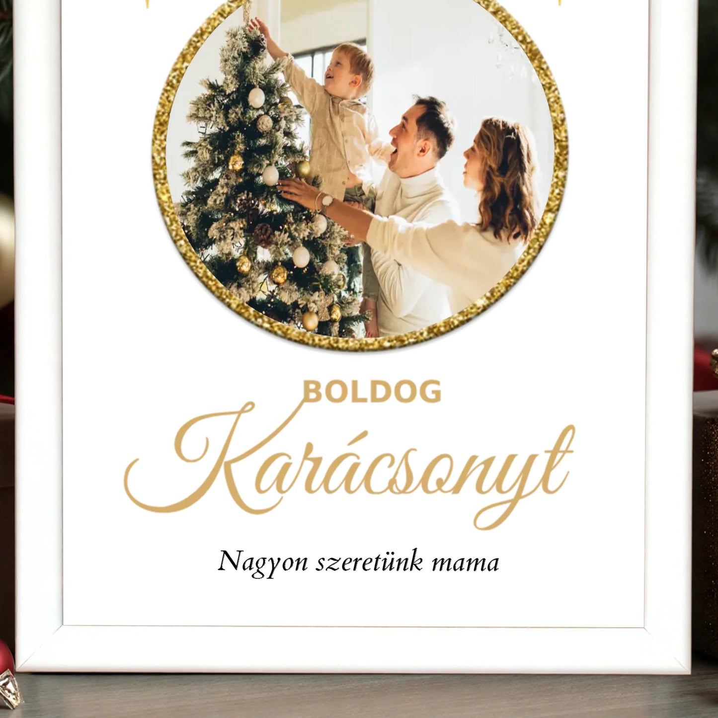 fehér keret karácsonyi  nagyon nagyit  alul