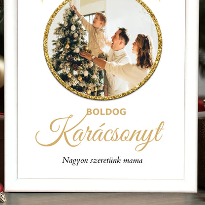 fehér keret karácsonyi  nagyon nagyit  alul