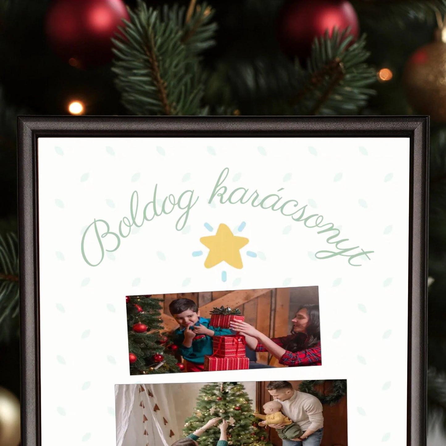 Karácsonyi fekete nagyon nagyit