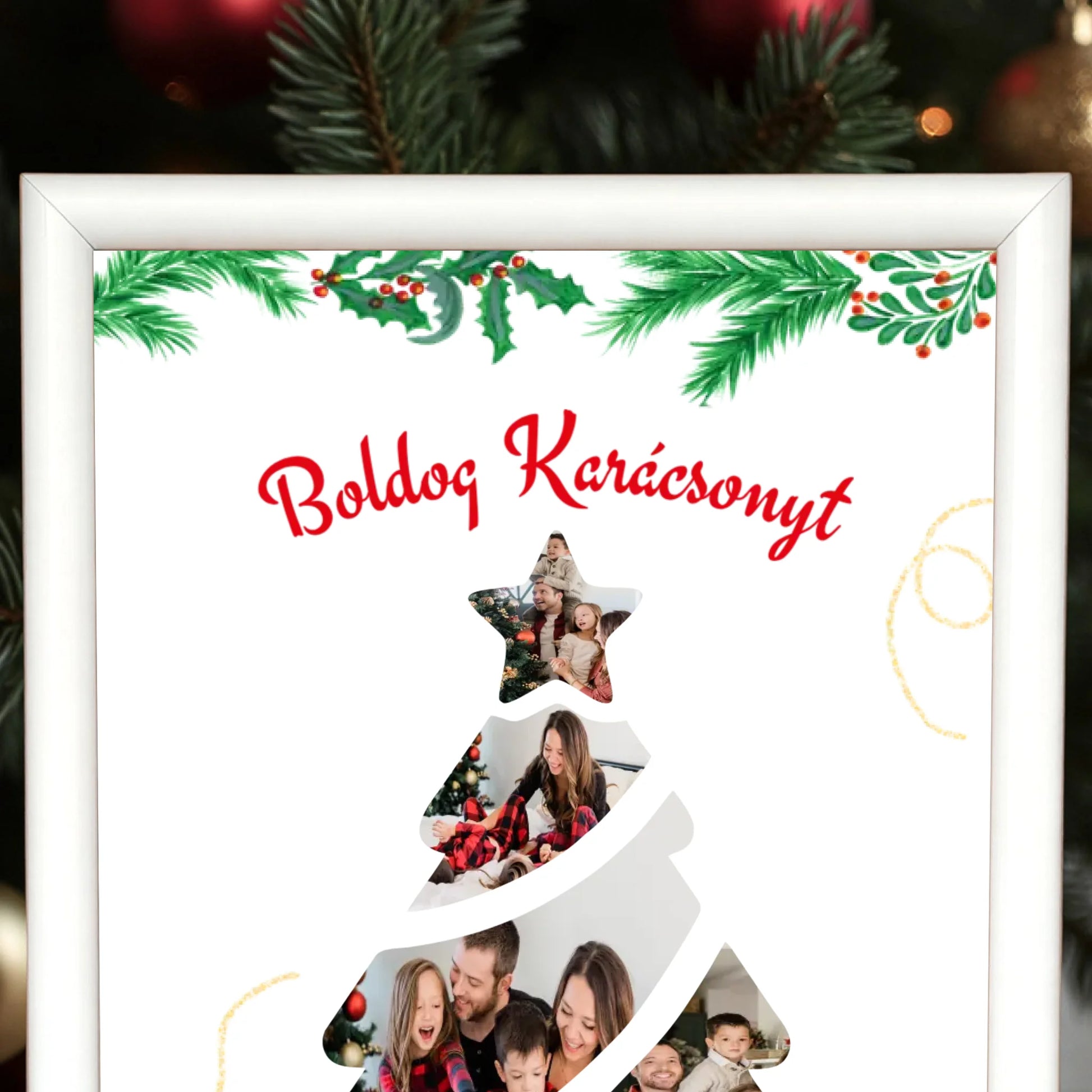 fehér keret karácsonyi  nagyon nagyit felűl