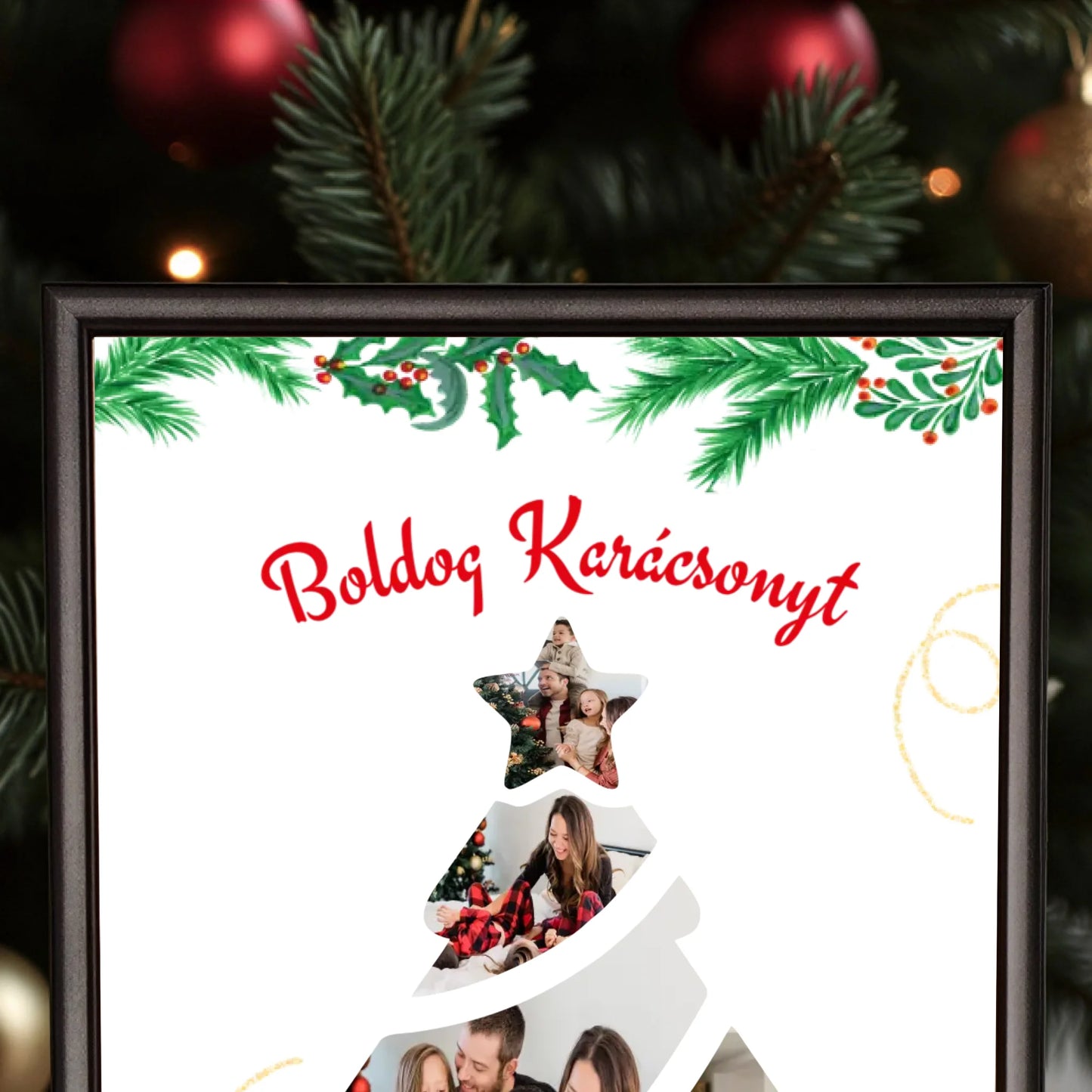 Karácsonyi fekete nagyon nagyit