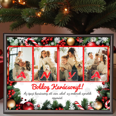 Anya fotókollázs Karácsonyi különkiadás