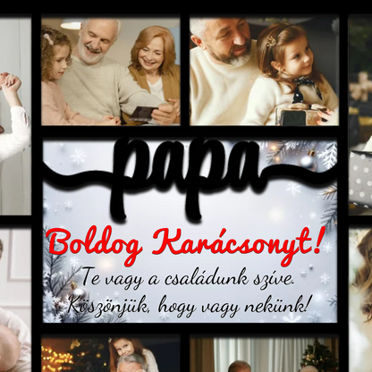 Karácsonyi asztali dísz