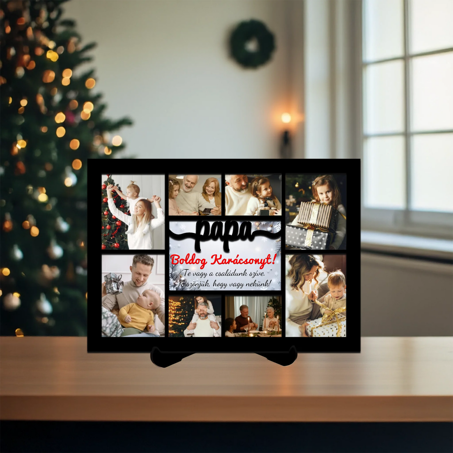 Karácsonyi asztali dísz